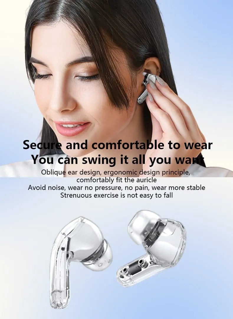 Air 39 Transparent Wireless Gaming Earbuds
