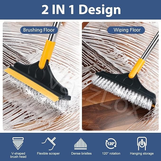 Adjustable Long Handle Wiper Brush