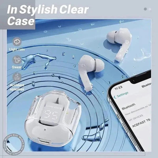 Air 31 TWS Earbuds Transparent Wireless Earbuds