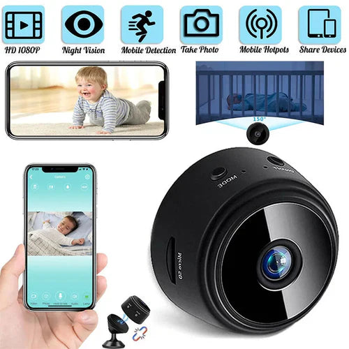 Grand Sale Offer - Mini Portable Wireless A9 Security Camera 1080P HD