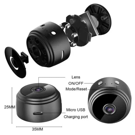 Grand Sale Offer - Mini Portable Wireless A9 Security Camera 1080P HD