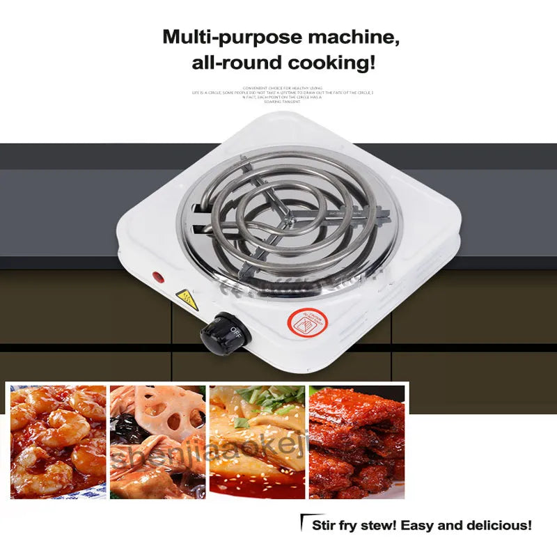 Portable Mini Electric Stove for Quick Cooking & Heating
