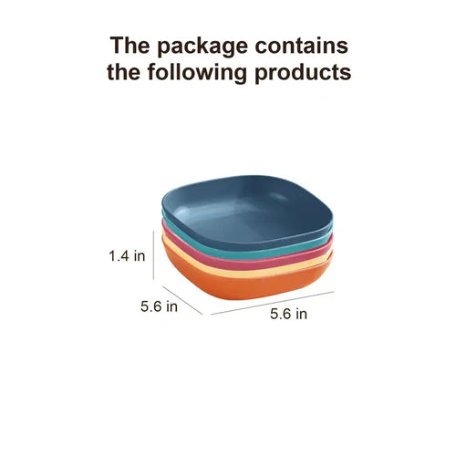 Buy 5 Get 5 Free Sale Offer - Imported 10 Pcs Set of Dish Plates with Free Holder