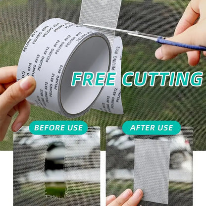 Self-Adhesive Window Screen Repair Tape | Fix Holes & Tears | Anti-Mosquito Mesh Patch