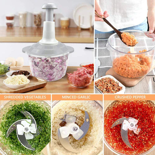 Imported Manual Hand Push Multifunctional Chopper Mixer Cutter and Grinder