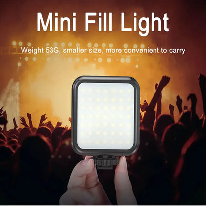 All-in-One Vlogging Kit with Tripod, Microphone & LED Light – Universal Smartphone & Camera Video Making Setup for YouTube, TikTok, Reels & Live Streaming