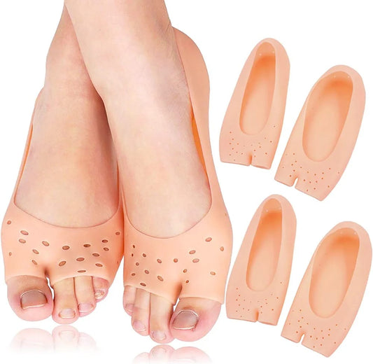 Silicone Gel Moisturizing Socks – Non-Slip Foot Care Solution