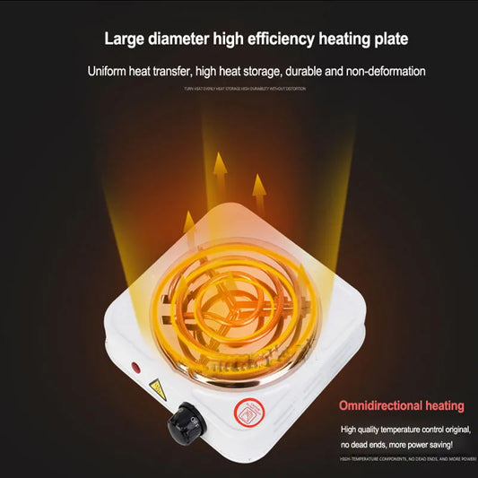 Portable Mini Electric Stove for Quick Cooking & Heating