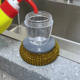 2-in-1 Kitchen Dish Brush with Soap Dispenser – Buy 1 Get 1 Free!